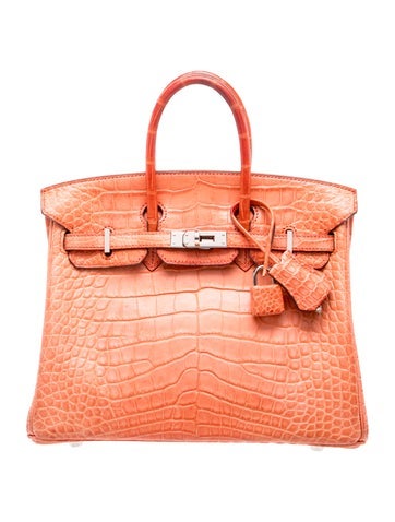Matte Alligator Birkin 25