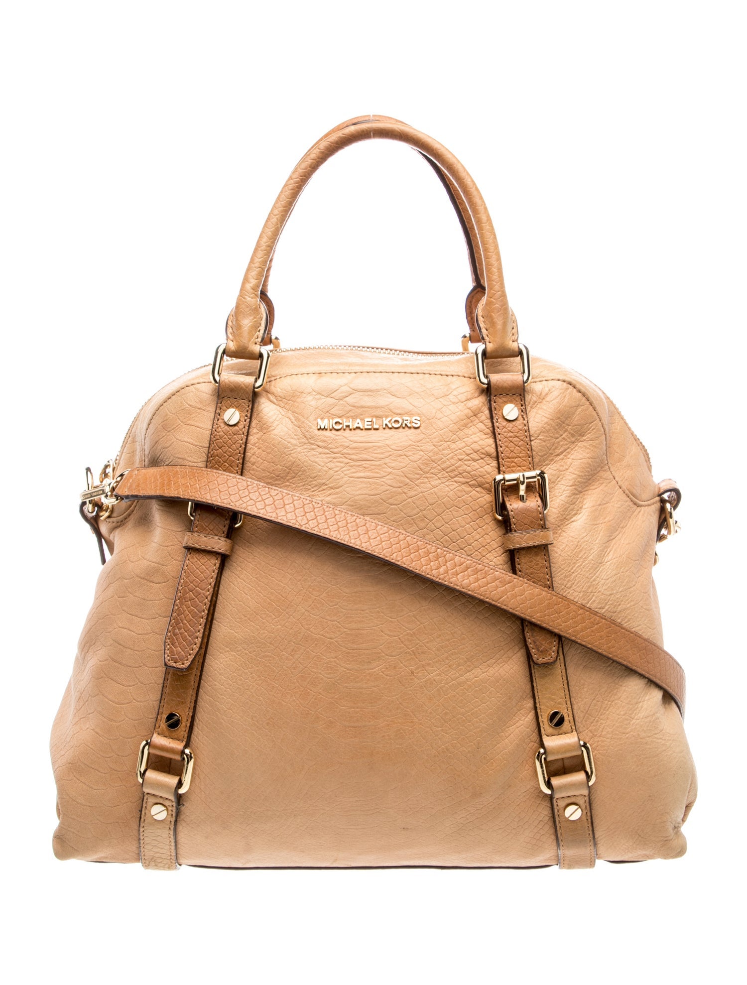 Leather Top Handle Bag