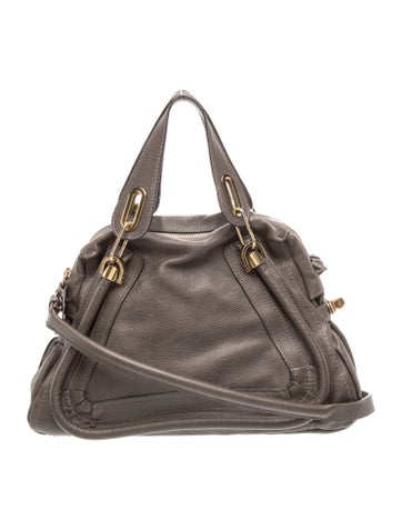 Leather Top Handle Bag