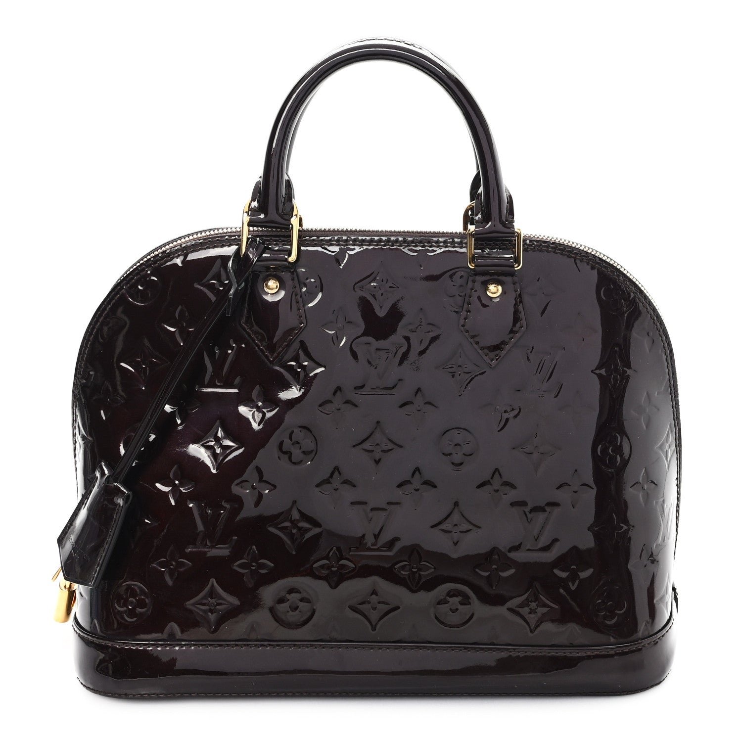 Louis Vuitton Vernis Alma MM Amarante
