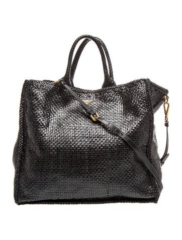 Madras Leather Madras Tote