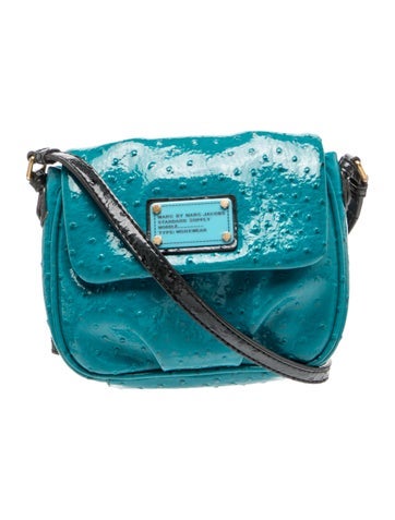 Marc Jacobs Ostrich Crossbody Bag
