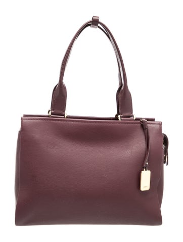 Tumi Leather Shoulder Bag