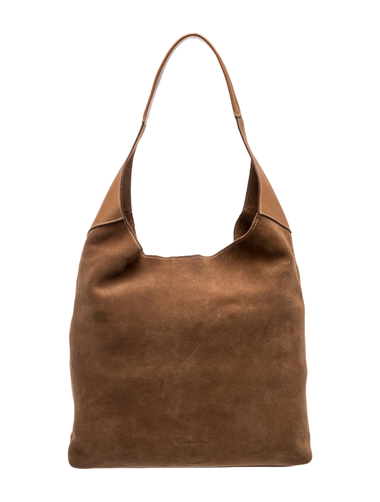 Il Bisonte Suede Shoulder Bag
