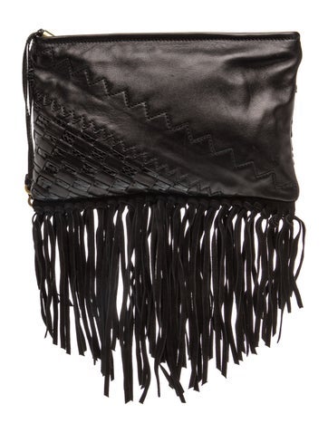 Jimmy Choo Leather Clutch
