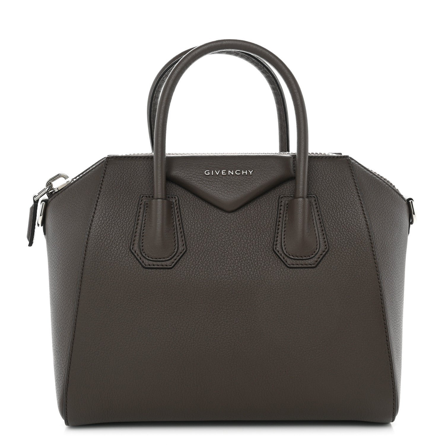 Givenchy Givenchy Sugar Goatskin Small Antigona Heather Grey