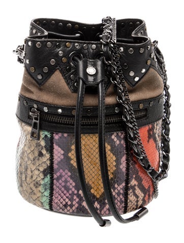 Leather Bucket Bag