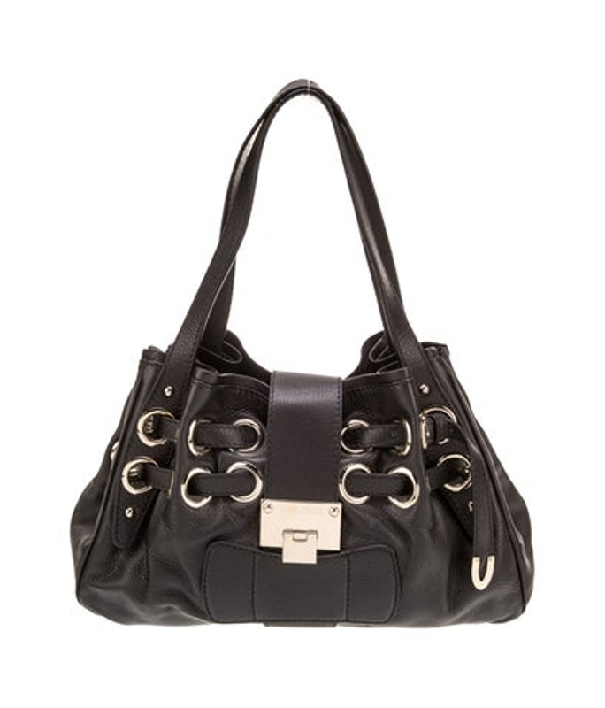 Jimmy Choo Choo Leather Shoulder Bag