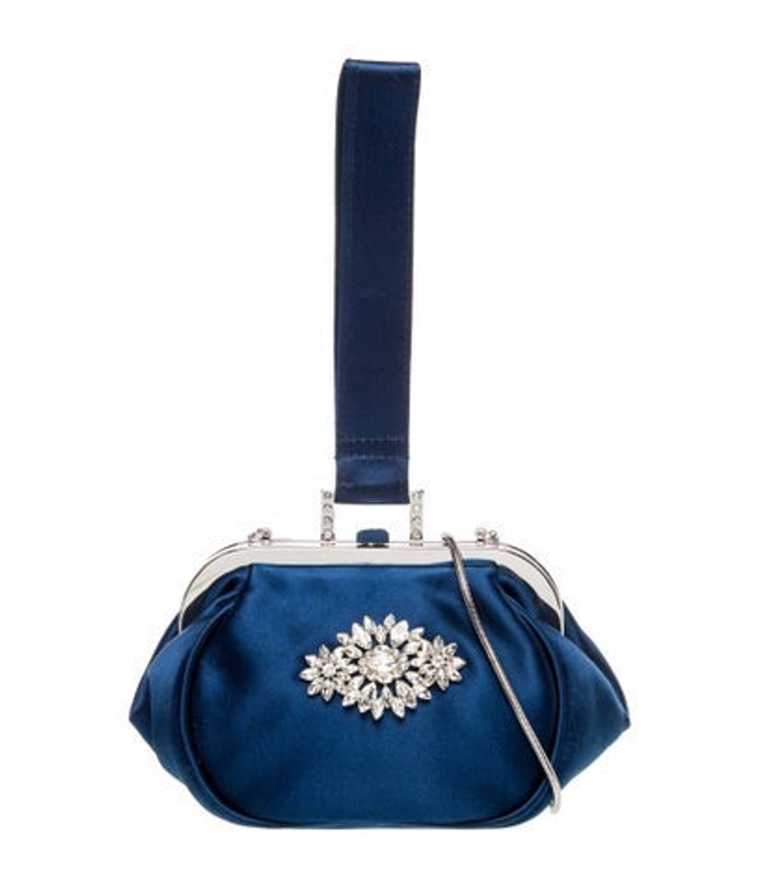 Badgley Mischka Mischka Satin Evening Bag