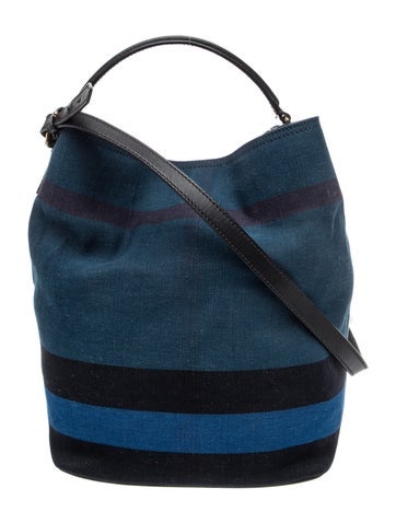 House Check Bucket Bag