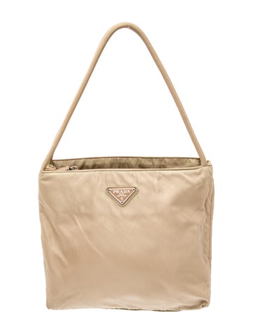 Tessuto Nylon Top Handle Bag