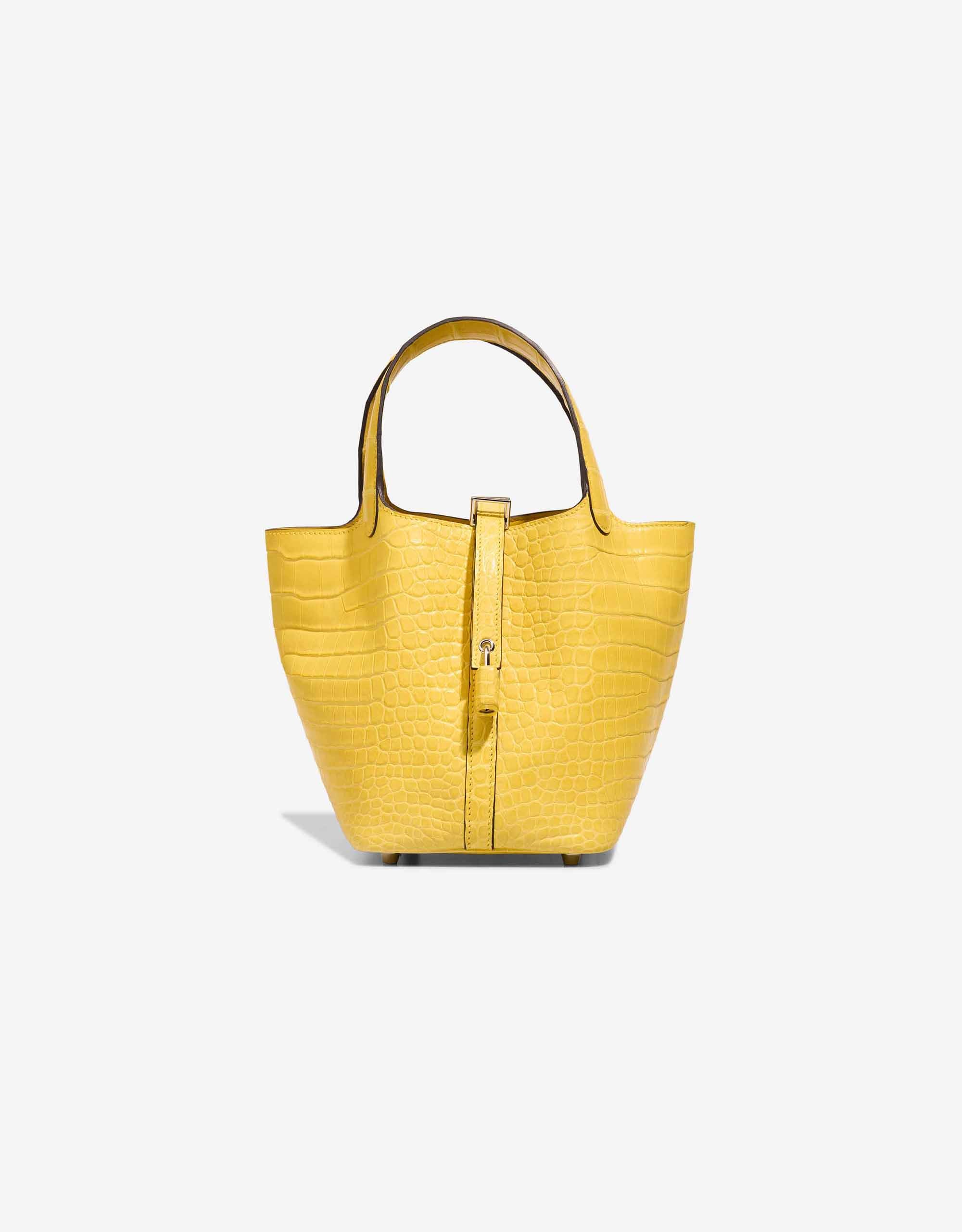 
		Picotin 18 Matte Alligator Mimosa    