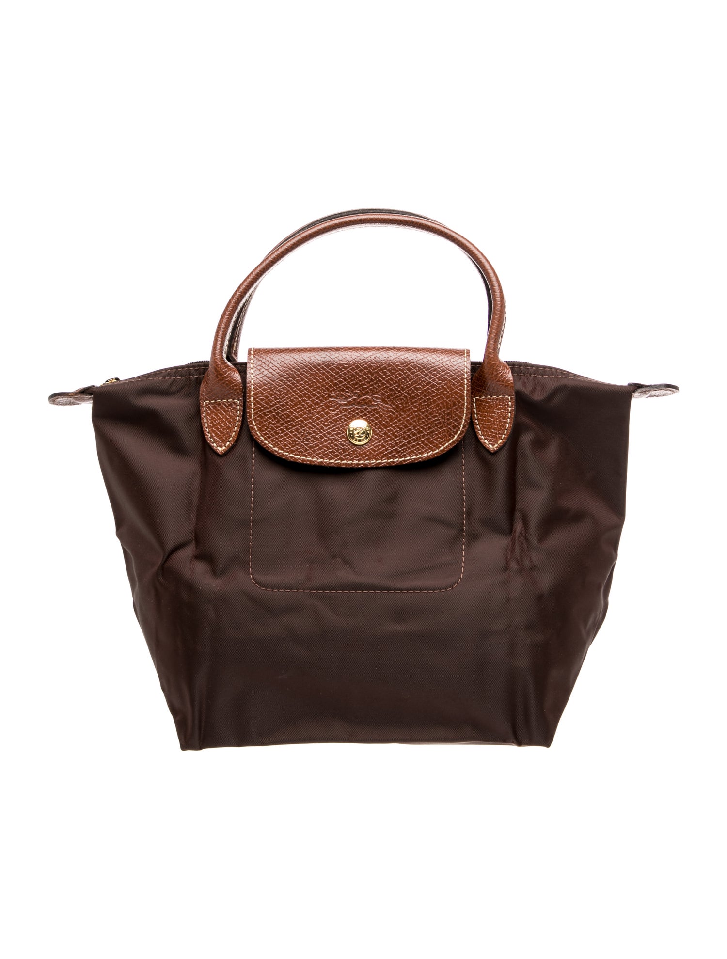 Longchamp Nylon Top Handle Bag