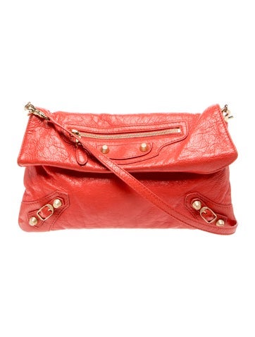 Balenciaga Leather Motocross Giant 12 Envelope