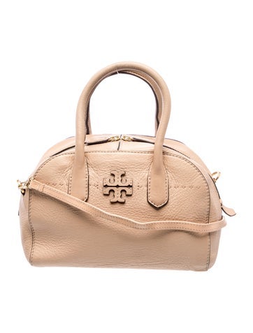 Leather Top Handle Bag