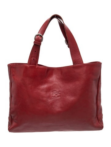 Leather Top Handle Bag