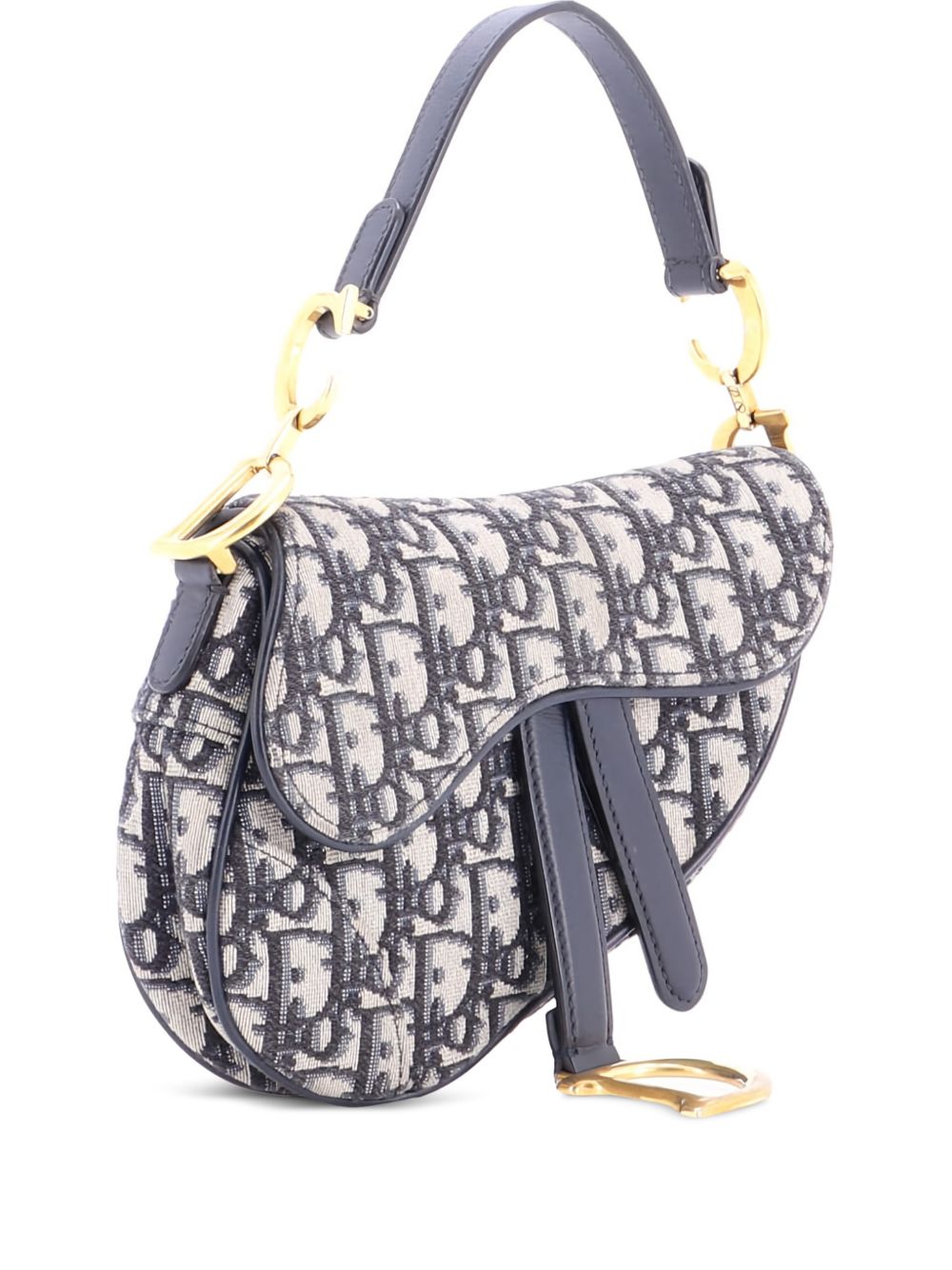 Saddle Handbag Oblique Canvas Mini shoulder bag