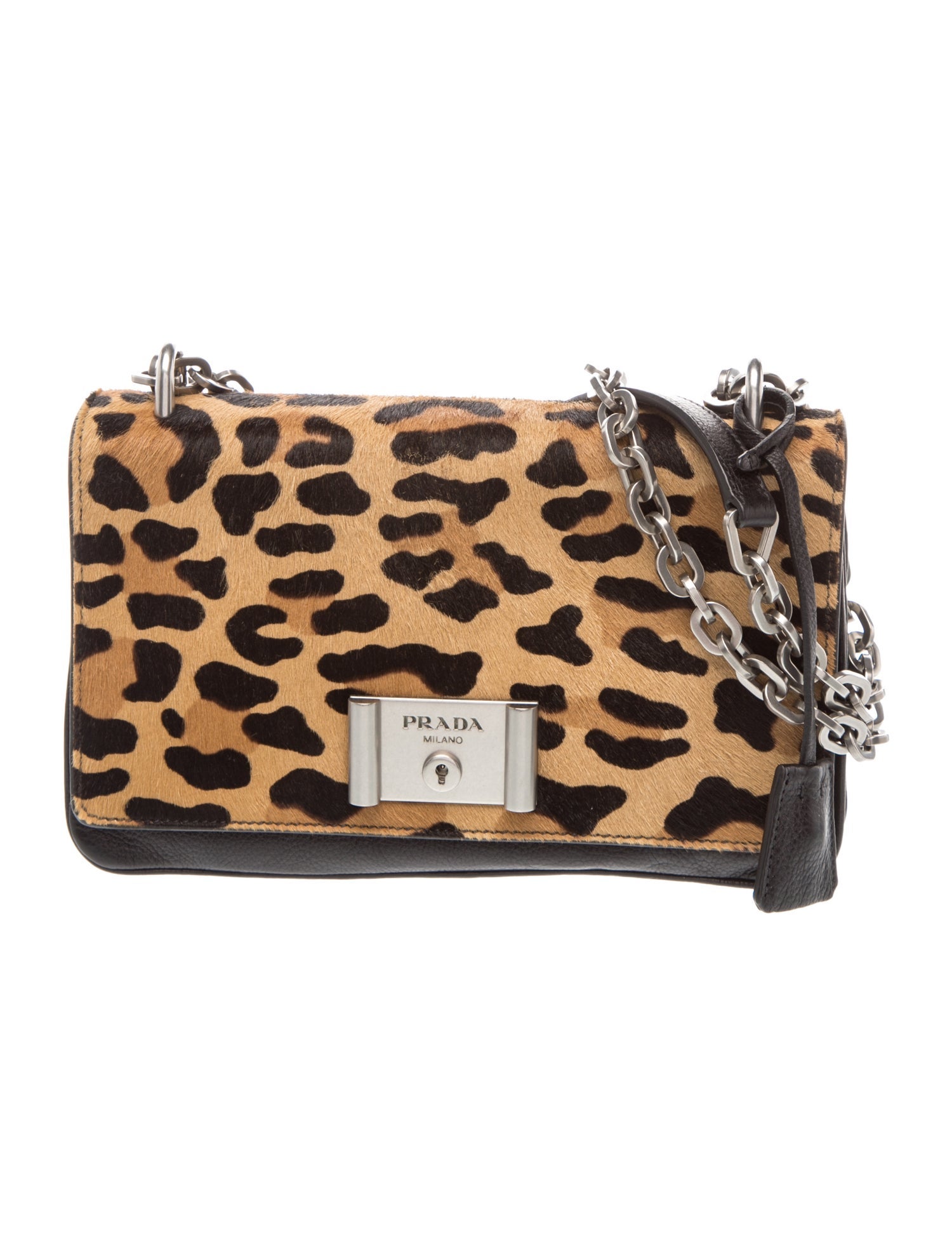 Glace Calf Leather Crossbody Bag