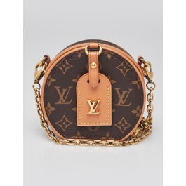 Louis Vuitton Monogram Canvas Boite Chapeau Necklace Bag