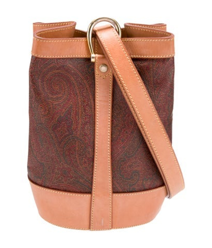 Etro Leather Bucket Bag