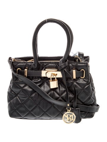 Leather Top Handle Bag w/ Tags