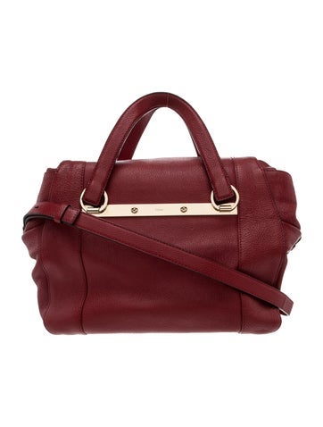 Leather Top Handle Bag