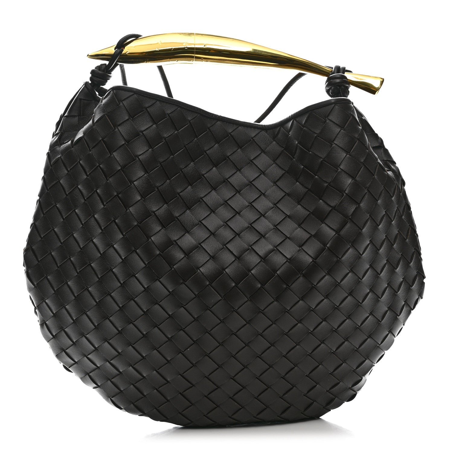 Bottega Veneta Nappa Intrecciato Medium Sardine Bag Fondant
