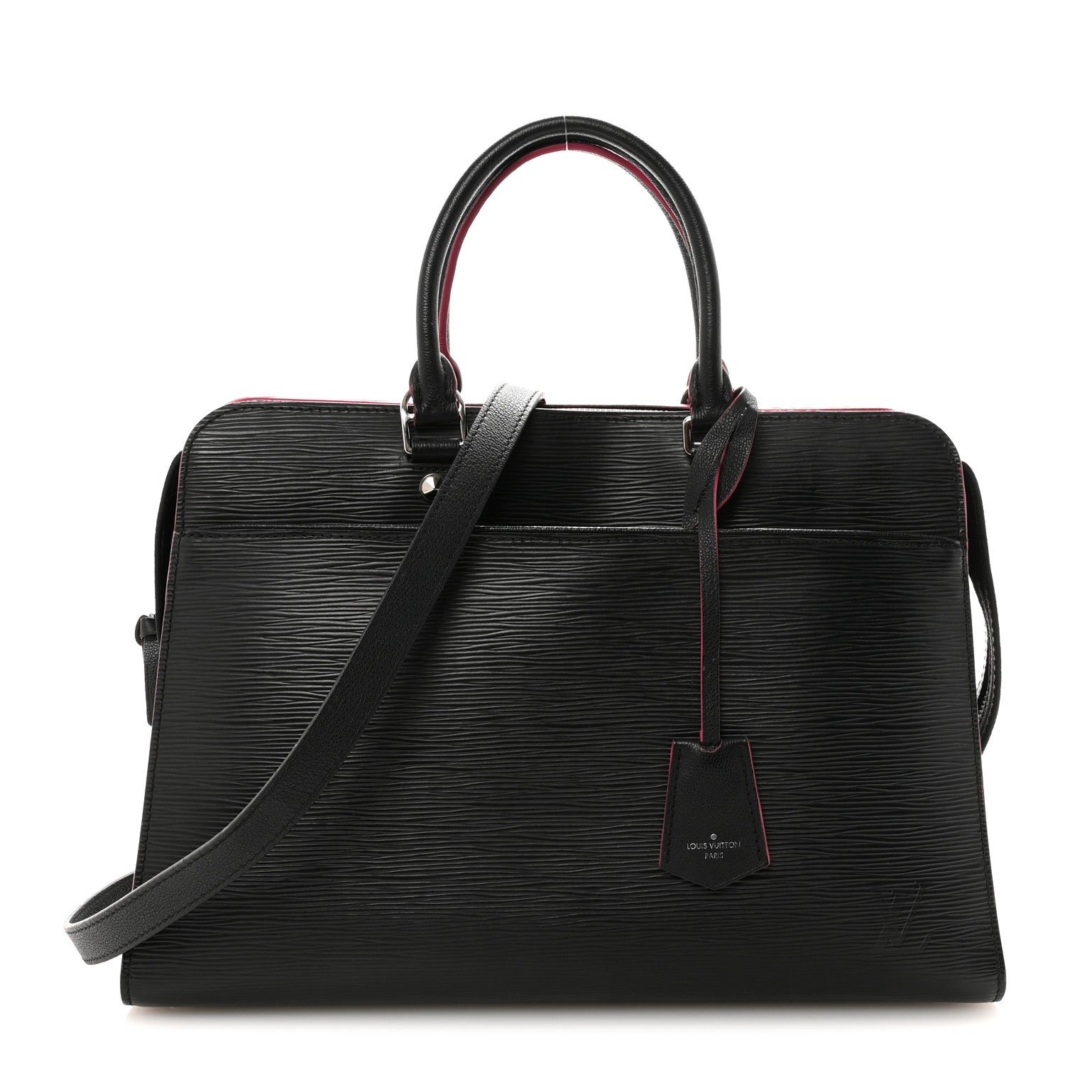 Louis Vuitton Epi Vaneau GM Black Hot Pink
