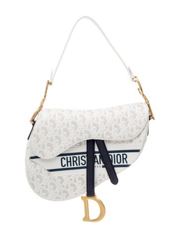 Dior Canvas Saddle