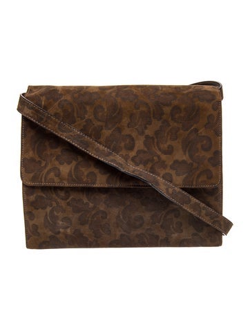 Ferragamo Suede Crossbody Bag Vintage