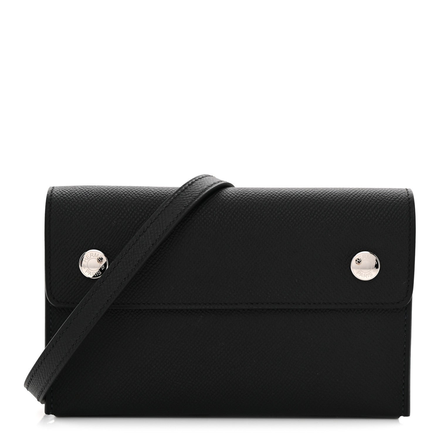 Hermes Epsom Hermesnap Wallet Black