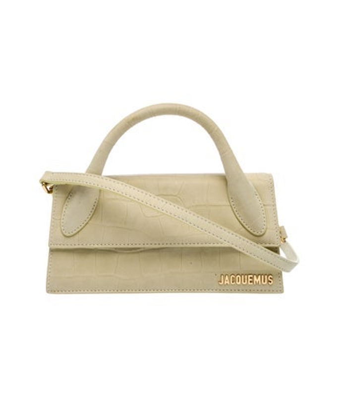Jacquemus Leather Top Handle Bag