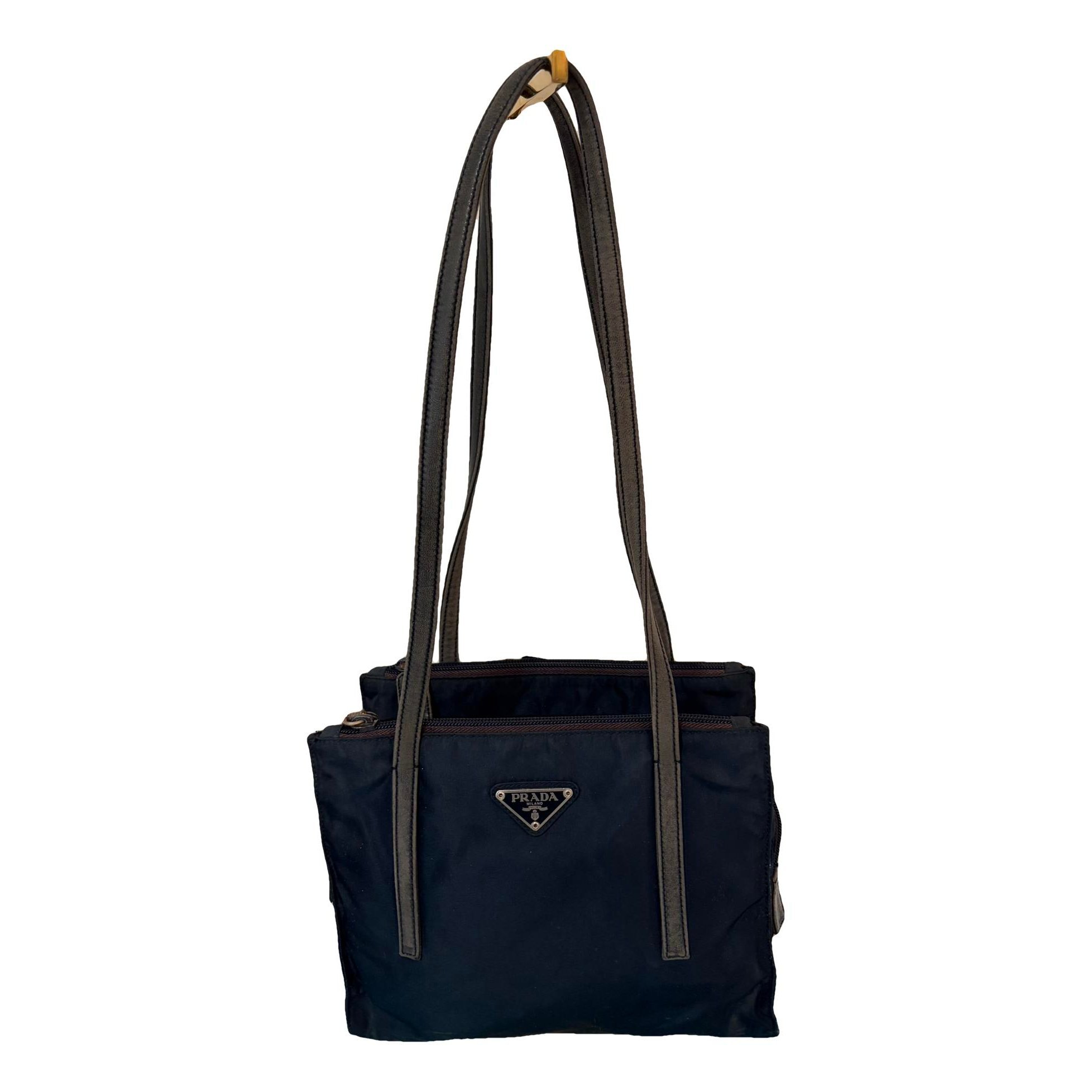 Vinyl handbag