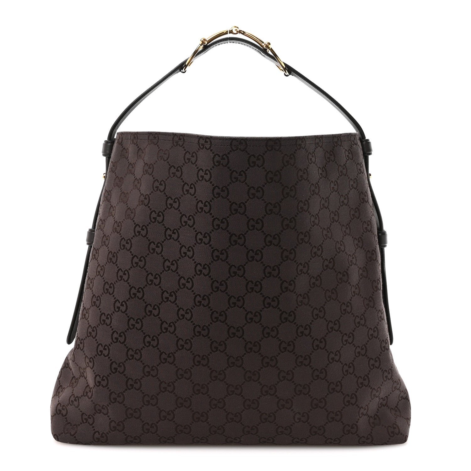 Gucci GG Supreme Monogram Large Beatrix Tote Dark Brown