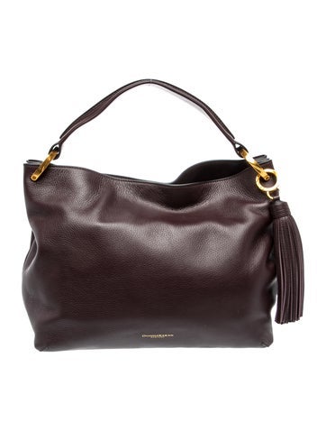 Leather Top Handle Bag
