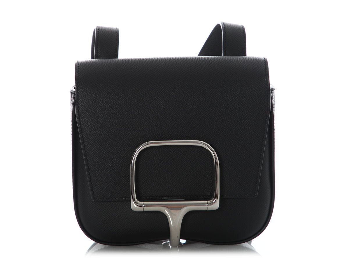 Hermes Hermès Mini Black Epsom Della Cavalleria