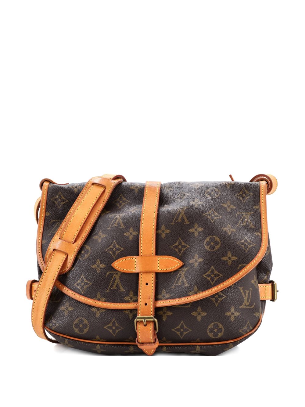 Louis Vuitton Saumur Handbag Monogram Canvas 30 crossbody bag