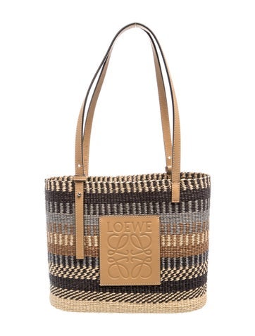 Raffia Square Basket