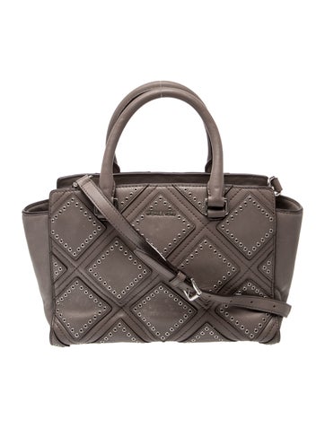 Leather Top Handle Bag
