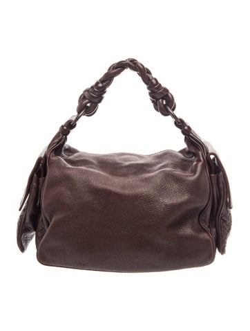 Intrecciato Intrecciato-Trimmed Cocker Hobo Vintage