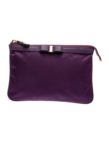 Salvatore Ferragamo Nylon Portfolio