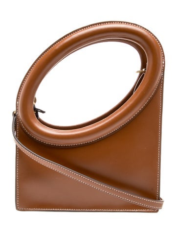 Leather Top Handle Bag w/ Tags