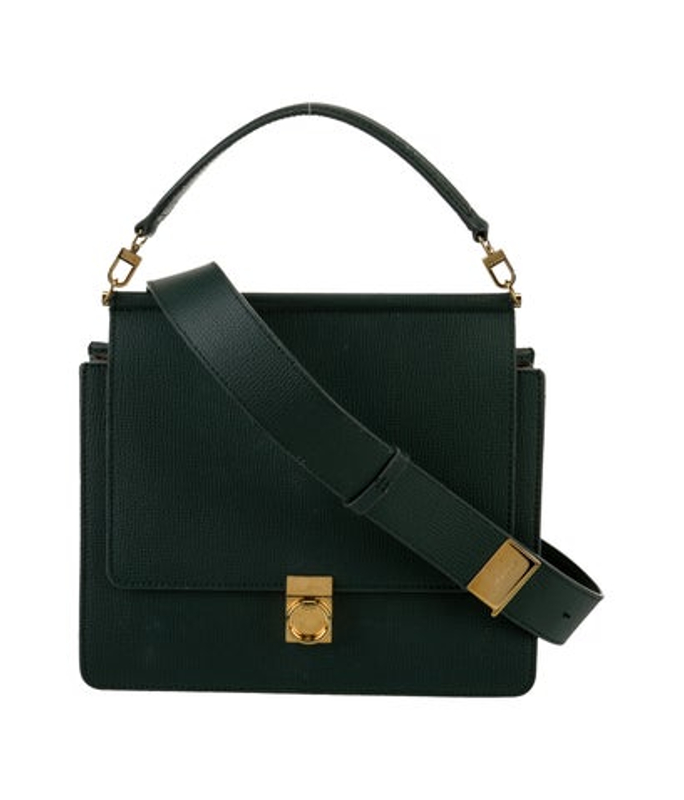 Polene Leather Messenger Bag