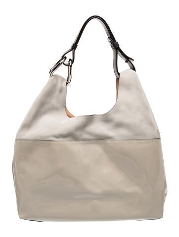 Delvaux Patent Leather Shoulder Bag