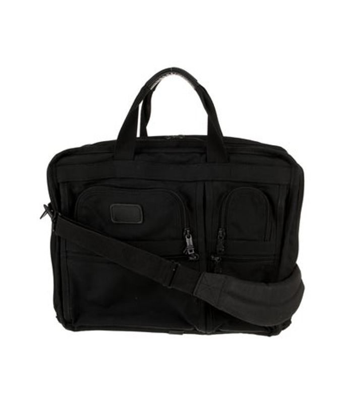 Tumi Canvas Top Handle Bag