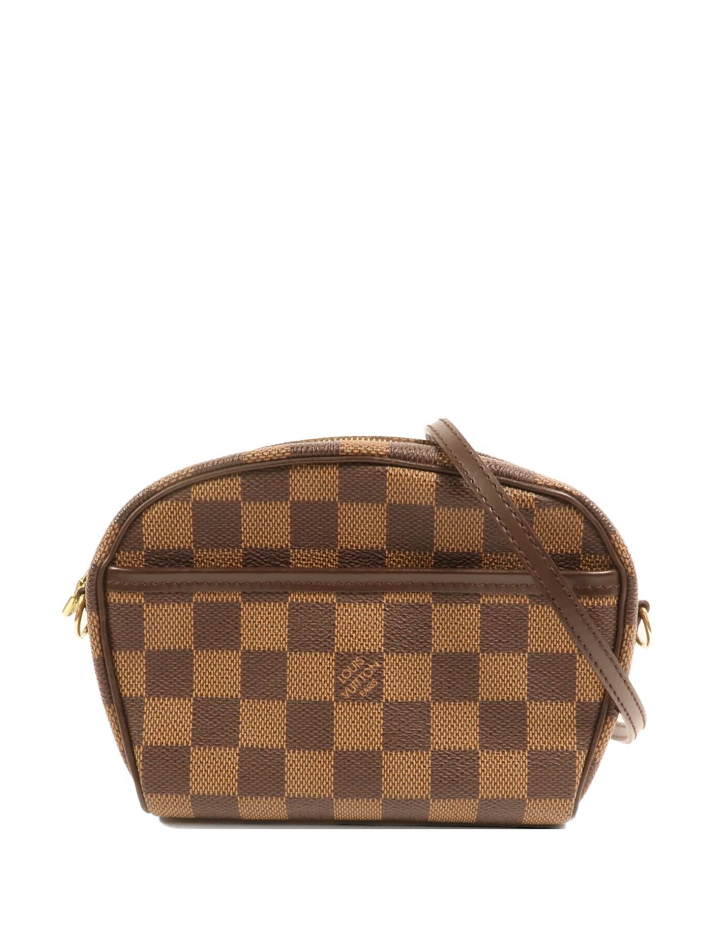 Pochette Ipanema Damier Ebene canvas clutch bag
