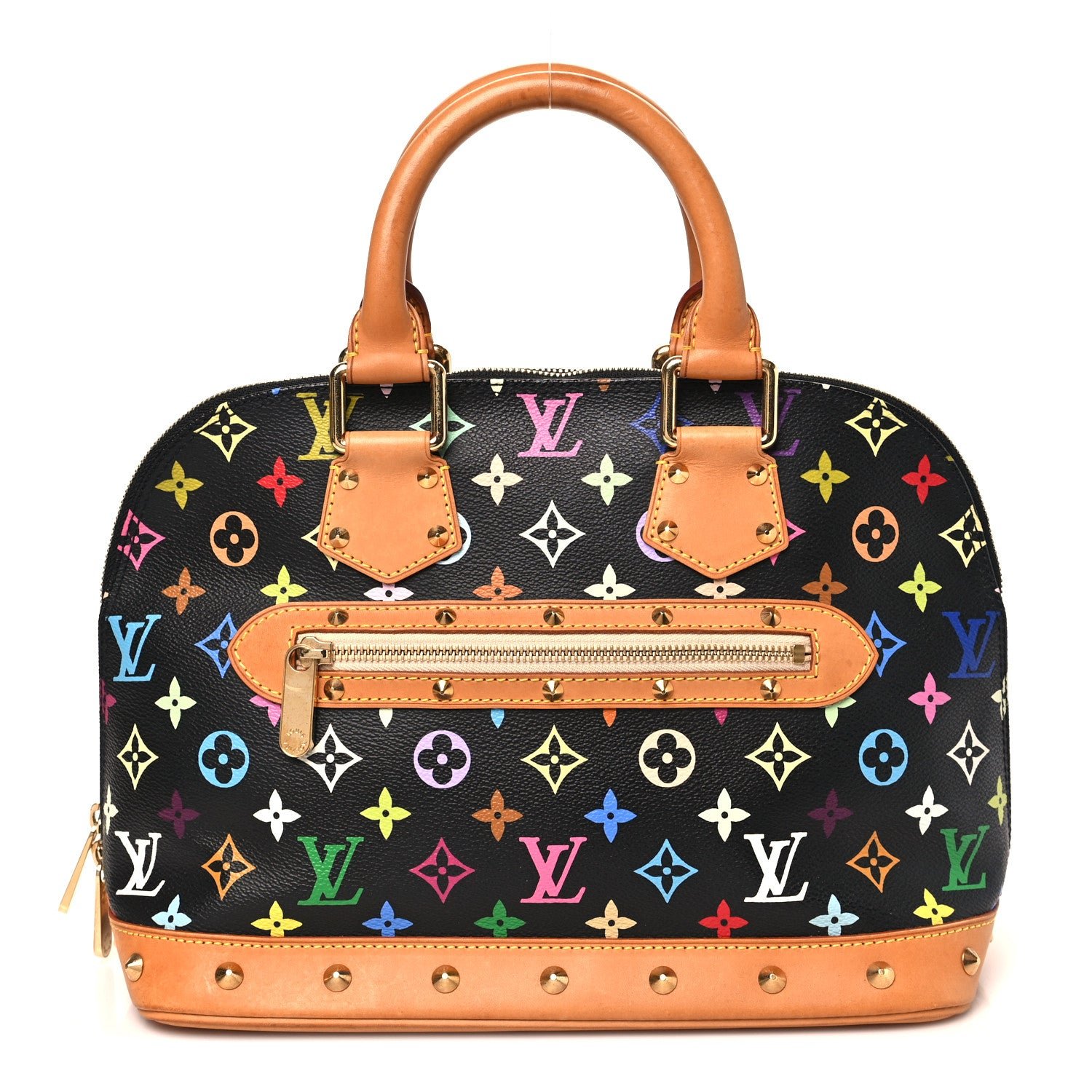 Louis Vuitton Monogram Multicolor Alma Black