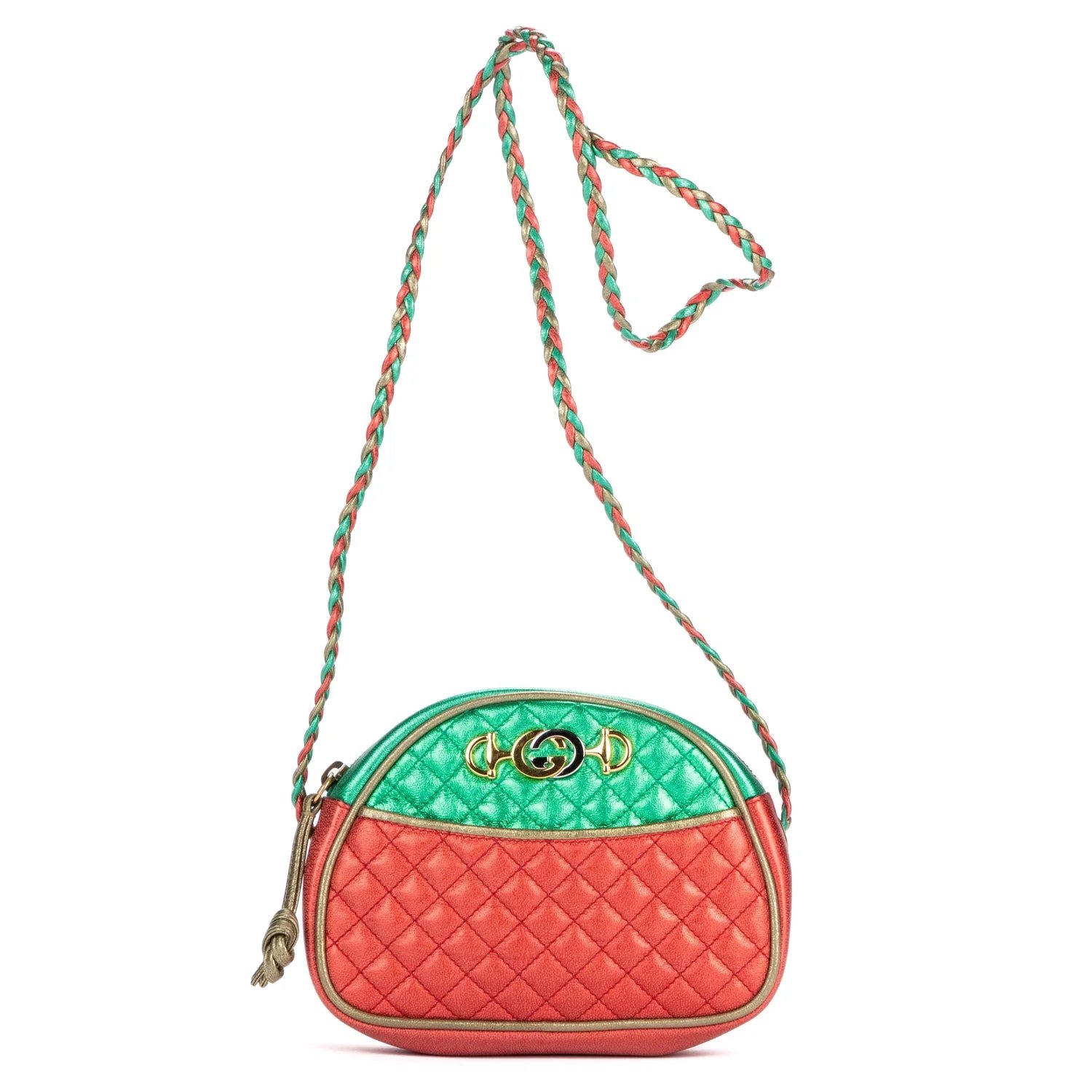 Leather Trapuntata Mini Crossbody