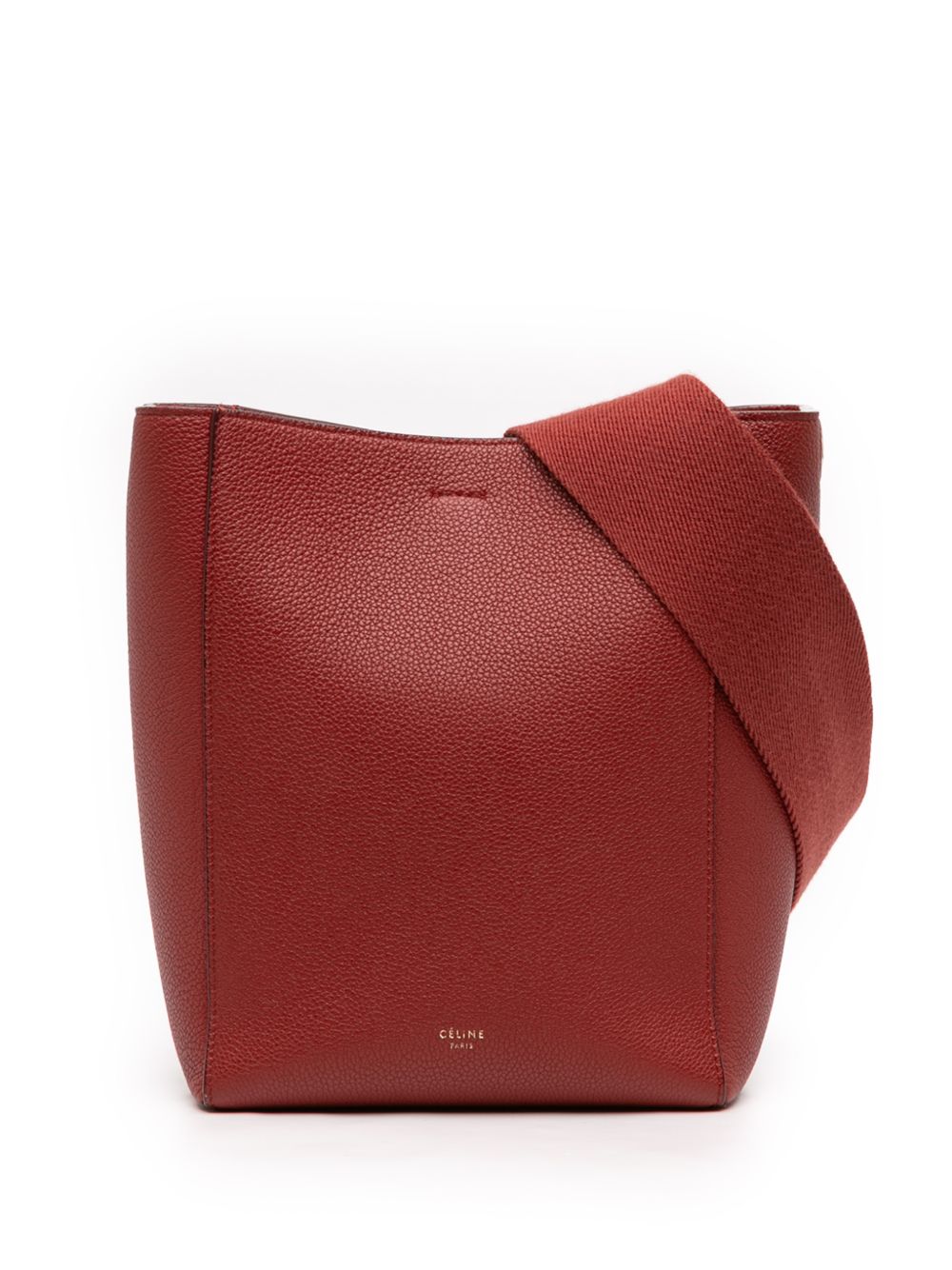 2017 Small Leather Seau Sangle bucket bag