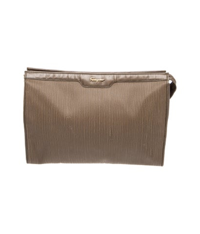 Salvatore Ferragamo Ferragamo Leather Portfolio Vintage